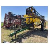 Bestway Field-Pro II 2-Wheel Pull Type Field Sprayer, 1000 gal poly tank, 320/90R46 tires, Rinse & Flush System, 80 ft booms, Raven SCS 450 Swath Manager, Ser #29496-13