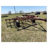 Krause Model 1071 Chisel, 16', welded hitch, 1 row HD harrow