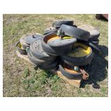 15-20 Used planter rubber wheels