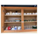 Collection of Cups, Bowls, and Glassware