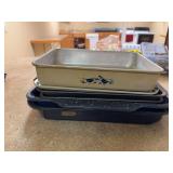 Assorted Baking Pans - Metal, Nonstick, and Decorated