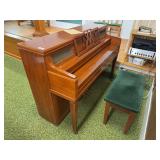 Kohler & Campbell Spinet Piano with Bench