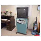 Panasonic Television, Lexmark Printer and Cart