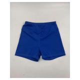Women s medium blue biker shorts