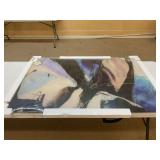 Empire Art Direct Abstract Wall Art, Frameless Tem