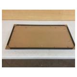 Black, long picture frame