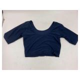 Girls dark blue top