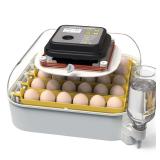 MATICOOPX 30 Egg Incubator with Humidity Display,
