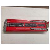 Olsa Tools 3-Row Magnetic Socket Organizer - 1/4",