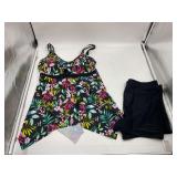 Extra large, two piece swimsuit