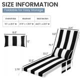 Crestlive Products Foldable Outdoor Chaise Lounge