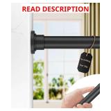 ALLZONE Tension Curtain Rod for Window, 83-123 Inc