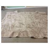 Light brown/tan giant area rug