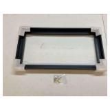 Black frame with tools