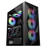 SAMA 3509 Black ATX Mid Tower PC Case   Steel Mesh