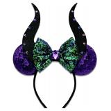 Halloween Ears Headband for Women Witch Ears Suit