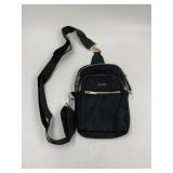 KEDZIE black and gold bag
