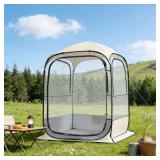 Outdoor All Weather Pop Up Sport Tent, 51 51 67 in