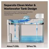 Cat Water Fountain, Wastewater Separation & No Fil