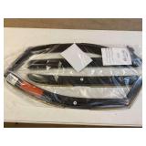Flexible, side window deflectors