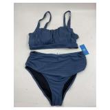 XL women s blue swimsuit