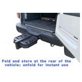 YS03 Two-Stage Foldable Pet Step Hitch Step |Compa