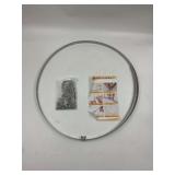 24 Inch Hoop Ceiling Drapes Hanging Kit for Weddin