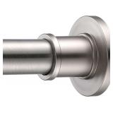 BRIOFOX Industrial Shower Curtain Rod - Rustproof