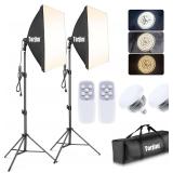 Torjim Softbox Photography Lighting Kit, 2Pcs 27"