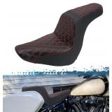 One-Piece Driver Passenger Seat Motorcycle 2-Up Se