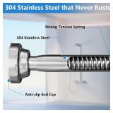 Umimile Shower Curtain Rod, 1 Inch Diameter Adjust