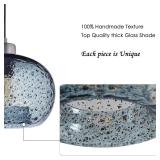 Hand Blown Glass Pendant Light for Kitchen Island