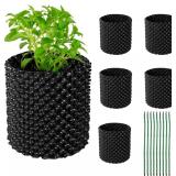 6 Gallon Air Pruning Containers, 6 Pack Plastic Pl