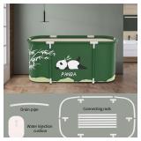 Portable Foldable Bathtub,Foldable Soaking Bathtub