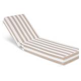 Sundale Outdoor Olefin Chaise Lounge Cushion, Wate
