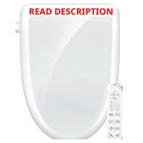 Bidet Toilet Seat-Electric Heated Bidet Attachment