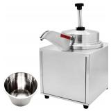 Nacho Cheese Warmer with Heated Spout and Pump Ele