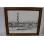 Cape Hatteras Flood Waters 1909 Print