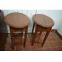 2 Oval Top Tables