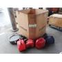 Pallet of gas cans, watering cans, sprayers