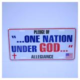 Patriotic License Plate Cover