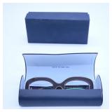 Tortoise Shell Eyeglasses with Case