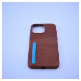 Brown Leather Phone Case
