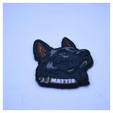 Dog Head Velcro Patch