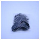 Sealed Bag of Black Clips