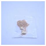 Gold Heart Pendant Necklace