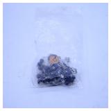 Blue Beaded Rosary in Plastic Bag