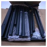 Black Metal Frame Parts Set