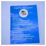 Patriotic Prayer Cards with Pins