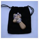 Wooden Knot Tying Practice Tool